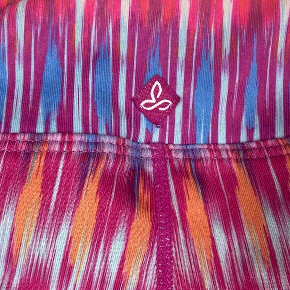 prAna Roxanne Capri Womens Festival Pink Cropped Mid Rise Size XS - Picture 10 of 10